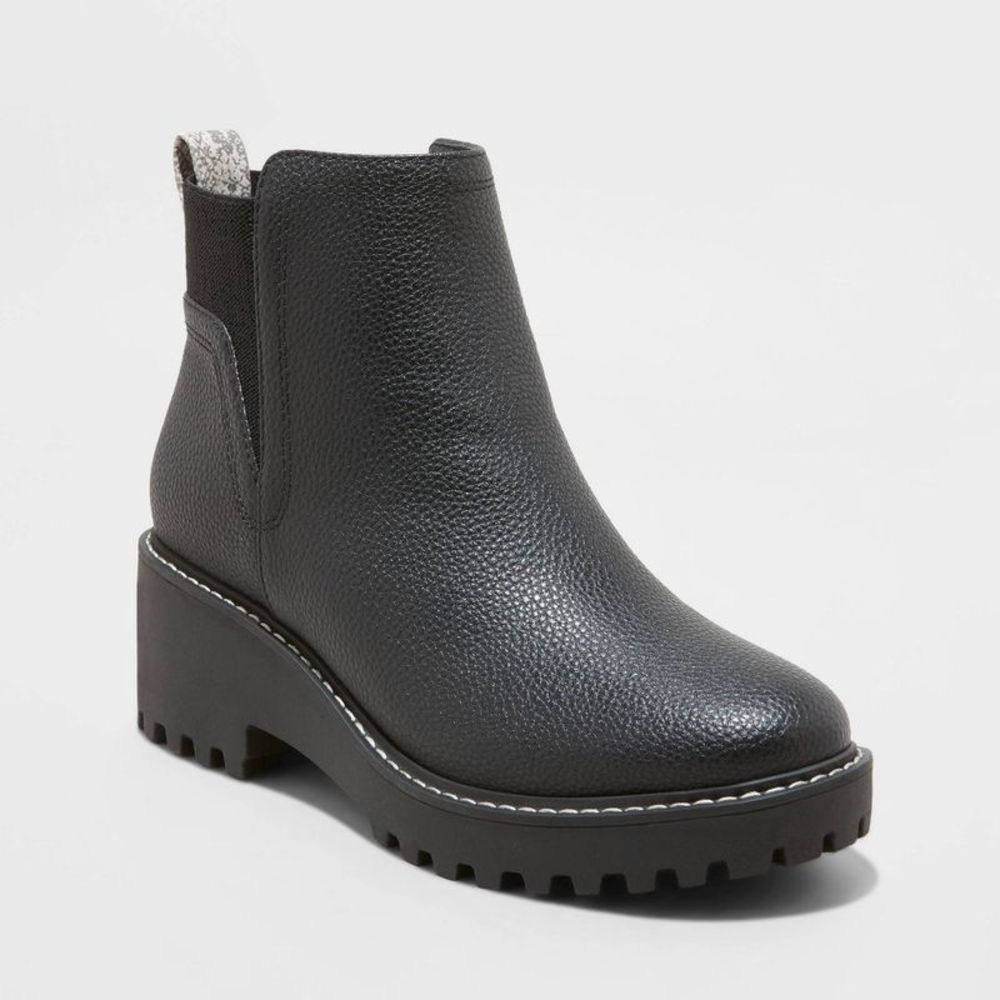 Women's Taci Boots - Universal Thread Jet Black 8